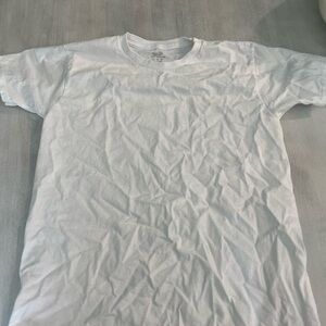 Fruit Of The Loom White T-Shirt Size L 100% Cotton